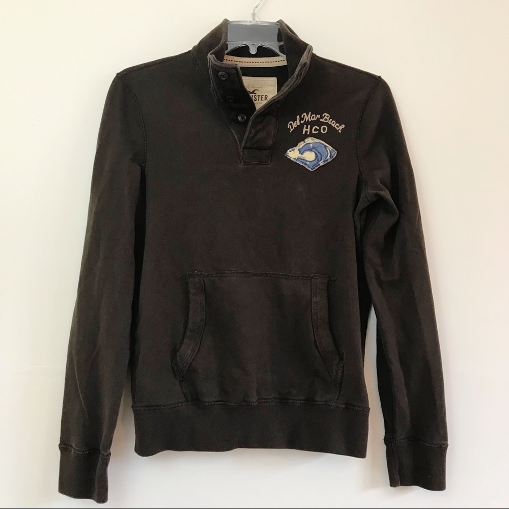 Men’s Hollister Brown Sweatshirt Size Medium